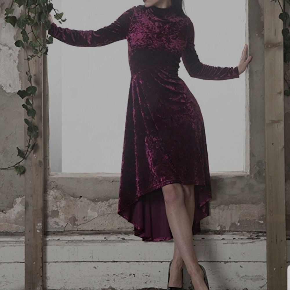 TRADED Jawbreaker Velvet Vampire Dress